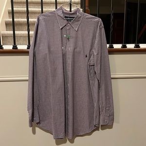 Ralph Lauren XLT tall classic fit shirt like new.